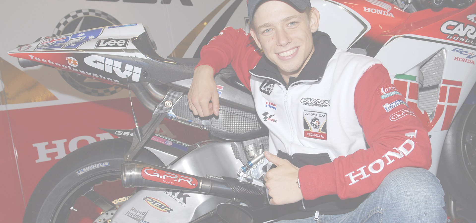 <B>CASEY STONER</B><BR><br />
CAMPIONAT MOTOGP<BR>ECHIPA HONDA LCR 2006