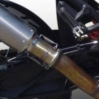 Esapament GPR compatibil cu Ktm LC 8 Super Adventure 1290 - S - R - T 2017 Evacuare slip-on omologata, inclusiv db killer detașabil și cot de legătură,Sonic Poppy