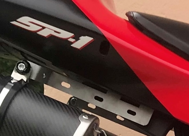 Esapament GPR compatibil cu Honda Vtr 1000 Sp-1 RC51  2000 Evacuare cu dublă omologare legală, inclusiv db killers și coturi de legătură detașabile,Furore Poppy