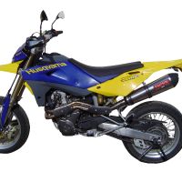 Esapament GPR compatibil cu Swm Motorcycles RS 650 R  2017 Sistem de evacuare omologat complet, inclusiv db killer detașabil,New Grand Prix Evo Titanium