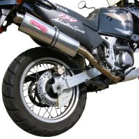 Esapament GPR compatibil cu Honda Africa Twin XRV 750 RD07 1993 Evacuare slip-on omologata, inclusiv db killer detașabil și cot de legătură,Trioval