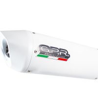 Exhaust compatible with Bmw R 1200 Gs -Adventure 2013-2013, Albus Ceramic, Homologated legal full system exhaust, including removable db killer