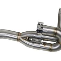 Exhaust compatible with Aprilia Shiver 900 2017-2020, Decatalizzatore, Decat pipe