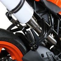 Exhaust compatible with Ktm Rc 125 2017-2020, Albus Evo4, Homologated legal slip-on exhaust including removable db killer, link pipe and catalyst