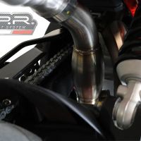 Esapament GPR compatibil cu Aprilia Dorsoduro 750  2008 Teava decatalizator,Decatalizzatore