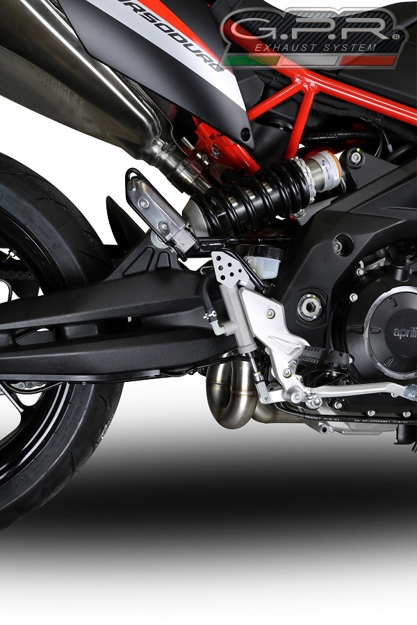 Exhaust compatible with Aprilia Dorsoduro 750 2008-2016, Decatalizzatore, Decat pipe