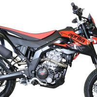 Esapament GPR compatibil cu Aprilia Rx 125 2018 Teava decatalizator,Decatalizzatore