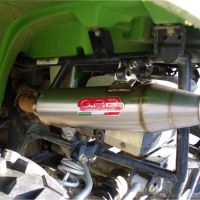 Esapament GPR compatibil cu Artic Cat Thundercat 1000 2011 Evacuare slip-on omologata, inclusiv db killer detașabil și cot de legătură,Deeptone Atv