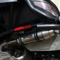 Esapament GPR compatibil cu Artic Cat Wild Cat 1000  2012 Evacuare slip-on omologata, inclusiv db killer detașabil și cot de legătură,Deeptone Atv