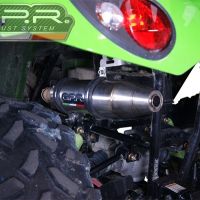 Esapament GPR compatibil cu Artic Cat Trv 700 2012  Amortizor de esapament legal omologat, inclusiv db killer detasabil,Deeptone Atv