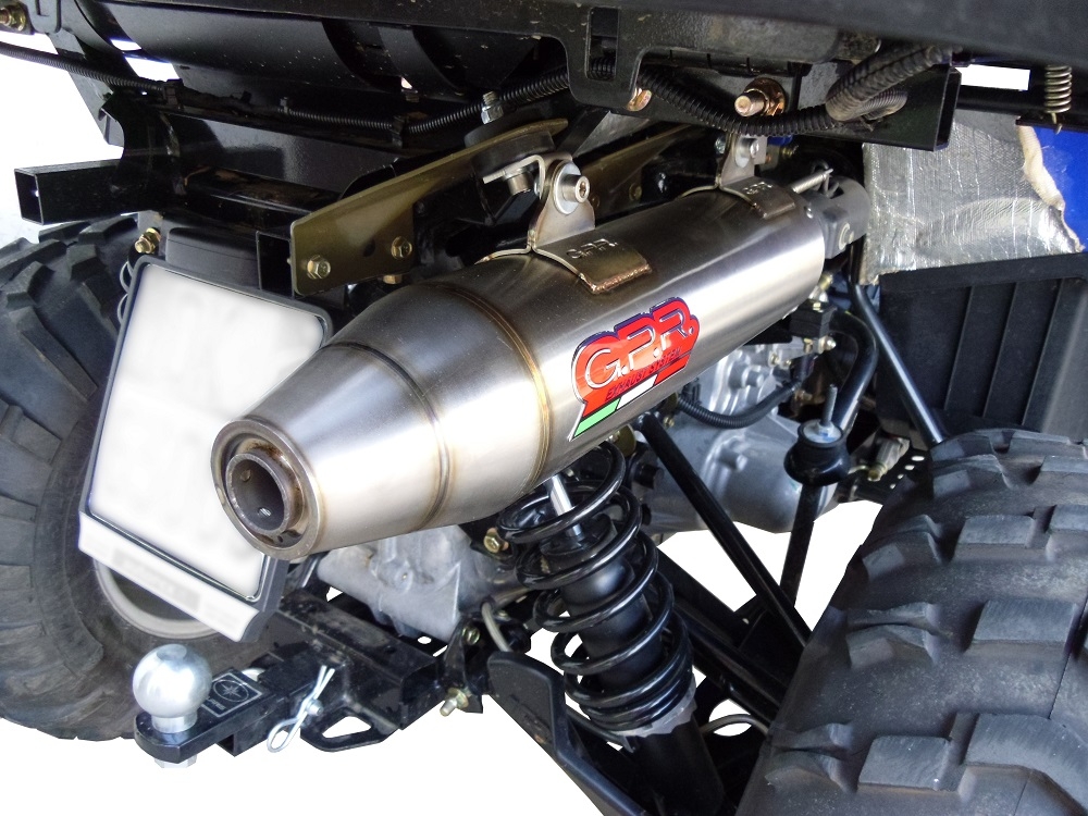 Esapament GPR compatibil cu Polaris Sportsman 800 X2 2007-2010  2007  Amortizor de esapament legal omologat, inclusiv db killer detasabil,Deeptone Atv