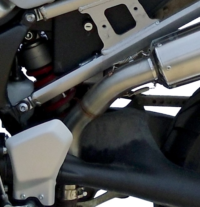   Yamaha Xt 1200 Z Supertenere 2017 Evacuare slip-on omologata, inclusiv db killer detașabil și cot de legătură,Albus Evo4
