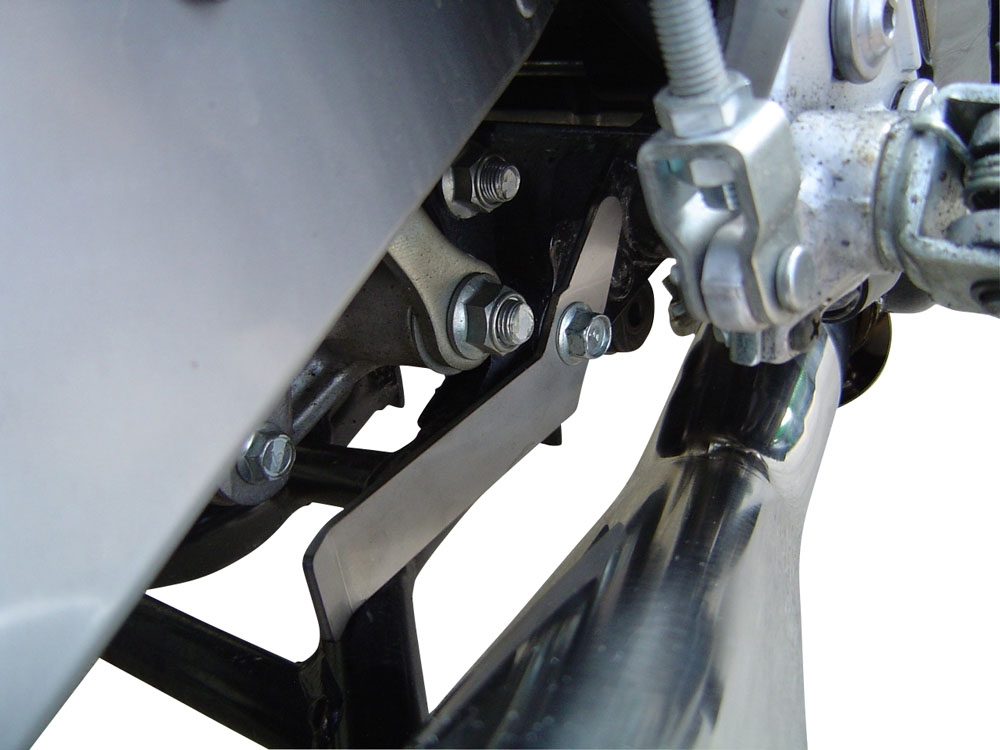 Esapament GPR compatibil cu Suzuki Gsf 1200 Bandit - S  2005 Evacuare slip-on omologata, inclusiv db killer detașabil și cot de legătură,Deeptone Inox
