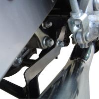 Esapament GPR compatibil cu Suzuki Gsf 1200 Bandit - S  2005 Evacuare slip-on omologata, inclusiv db killer detașabil și cot de legătură,Deeptone Inox
