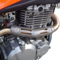 Esapament GPR compatibil cu Beta Alp 4.0 2018 Sistem complet de evacuare legal omologat, inclusiv db killer și catalizator detașabil,Furore Evo4 Nero