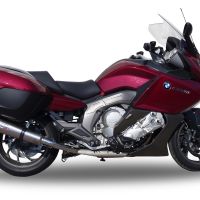 Esapament GPR compatibil cu Bmw K 1600 Gt 2017 Evacuare cu dublă omologare legală, inclusiv db killers și coturi de legătură detașabile,New Grand Prix Evo Titanium