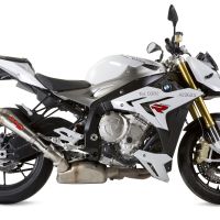 Esapament GPR compatibil cu Bmw S 1000 R -M 2014 Evacuare slip-on omologata, inclusiv db killer detașabil și cot de legătură,Powercone Evo