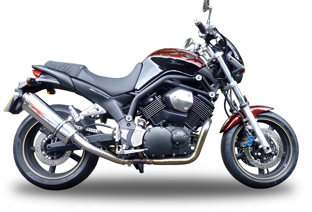   Yamaha Bt Bulldog 1100 2002 Evacuare cu dublă omologare legală, inclusiv db killer detașabile, coturi de legătură și catalizatori,Trioval
