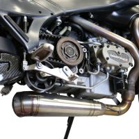 Esapament GPR compatibil cu Buell UlySseses Xb 12 X 2003 Evacuare slip-on omologata, inclusiv db killer detașabil și cot de legătură,Powercone Evo