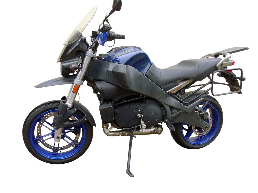 Esapament GPR compatibil cu Buell UlySseses Xb 12 X 2003 Evacuare slip-on omologata, inclusiv db killer detașabil și cot de legătură,Powercone Evo