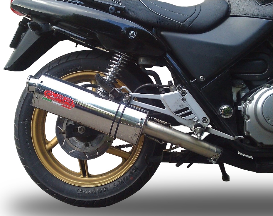 Esapament GPR compatibil cu Honda Cb 500 - S 1993 Evacuare slip-on omologata, inclusiv db killer detașabil și cot de legătură,Trioval