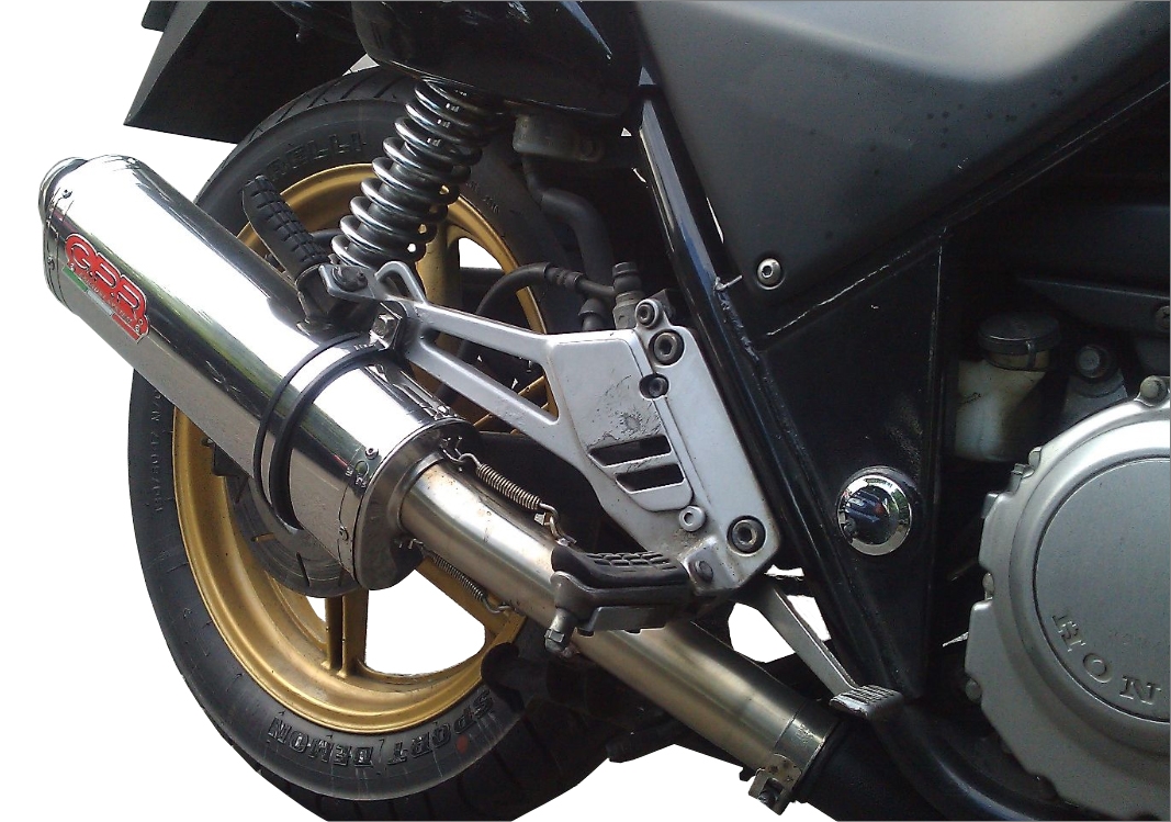Esapament GPR compatibil cu Honda Cb 500 - S 1993 Evacuare slip-on omologata, inclusiv db killer detașabil și cot de legătură,Trioval