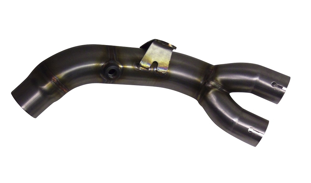 Exhaust compatible with Honda Cb 1000 R 2008-2014, Decatalizzatore, Decat pipe