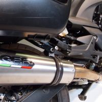 Esapament GPR compatibil cu Honda Cbf 1000 - ST  2010 Evacuare slip-on omologata, inclusiv db killer detașabil și cot de legătură,M3 Inox 