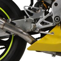 Esapament GPR compatibil cu Honda Cbr 600 F - Sport  2001 Evacuare slip-on omologata, inclusiv db killer detașabil, cot de legătură și catalizator,Trioval