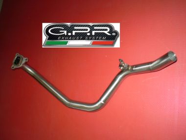 Exhaust compatible with Honda Nc 700 X - S Dct 2012-2018, Decatalizzatore, Decat pipe
