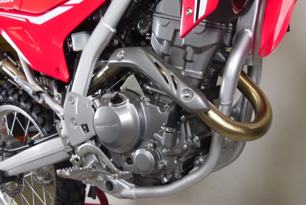 Exhaust compatible with Honda Crf 250 L 2013-2016, Albus Ceramic, full system exhaust legal for UK and non-EU countries including removable db killer