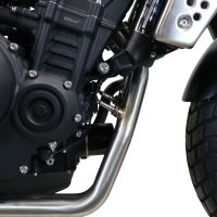 Exhaust compatible with Brixton CroSsfire 500 X 2022-2023, Decatalizzatore, Decat pipe