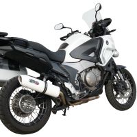 Exhaust compatible with Honda VFR1200X Crosstourer 2011-2016, Albus Ceramic, Homologated legal slip-on exhaust including removable db killer and link pipe