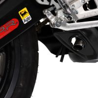 Exhaust compatible with Derbi Gpr 125 2009-2010, Alluminio Ghost, Homologated legal full system exhaust, including removable db killer and catalyst