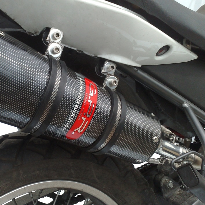 Exhaust compatible with Derbi Senda 125 R-SM -SENDA Baja 2004-2012, Furore Nero, Homologated legal slip-on exhaust including removable db killer, link pipe and catalyst