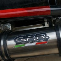 Esapament GPR compatibil cu Artic Cat Wild Cat 1000  2012 Evacuare slip-on omologata, inclusiv db killer detașabil și cot de legătură,Deeptone Atv