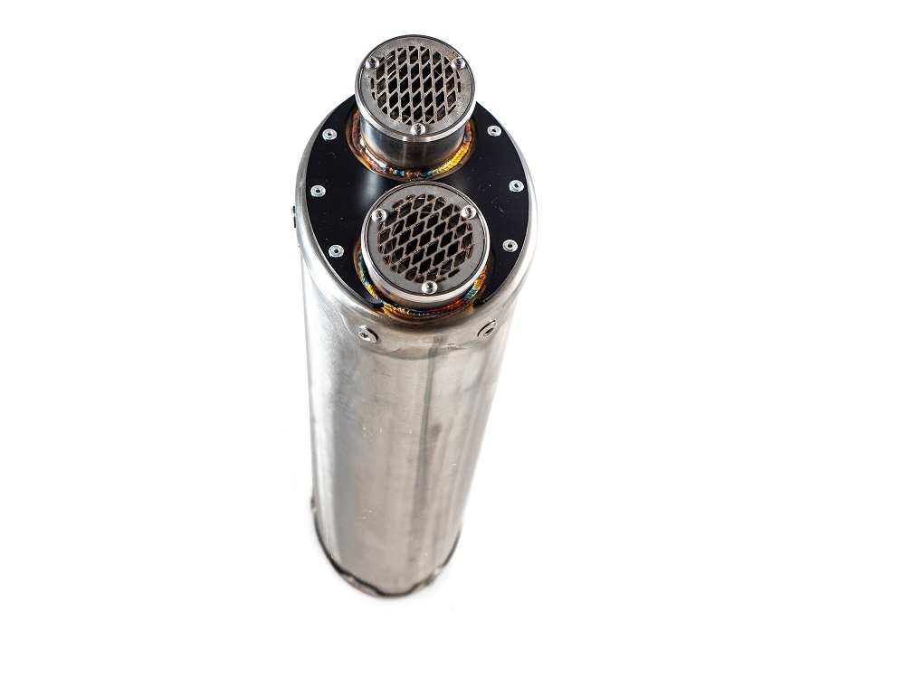 Esapament GPR compatibil cu Benelli Trk 702  2023 Evacuare slip-on omologata, inclusiv db killer detașabil și cot de legătură,Dual Inox