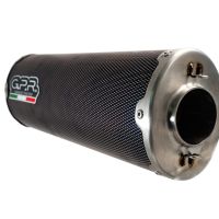 Esapament GPR compatibil cu Triumph Tiger 1200 Gt - Rally 2022 Evacuare slip-on omologata, inclusiv db killer detașabil și cot de legătură,Dual Inox