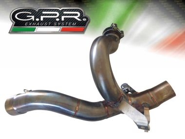 Exhaust compatible with Ducati Multistrada 1260 2018-2020, Decatalizzatore, Decat pipe