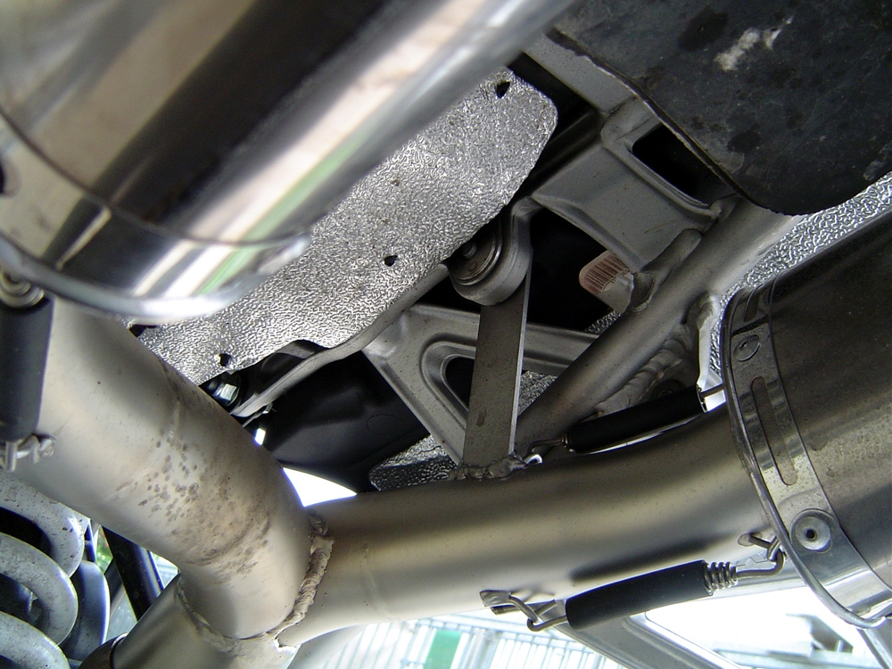 Exhaust compatible with Ktm Superduke 990 - R ( LC8) 2004-2012, Albus Ceramic, Dual Homologated legal slip-on exhaust including removable db killers and link pipes