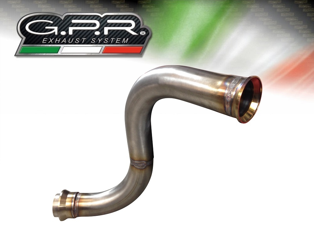 Esapament GPR compatibil cu Ktm Rc 390 2017 Teava decatalizator,Decatalizzatore