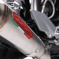 Esapament GPR compatibil cu Ktm Duke 125 2011 Evacuare slip-on omologata, inclusiv db killer detașabil, cot de legătură și catalizator,Powercone Evo