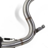 Exhaust compatible with Ktm Duke 125 2011-2016, Albus Ceramic, Homologated legal slip-on exhaust including removable db killer, link pipe and catalyst