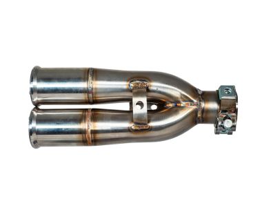 Exhaust compatible with Zontes Zx 310 2018-2020, F205, Homologated legal slip-on exhaust including removable db killer and link pipe
