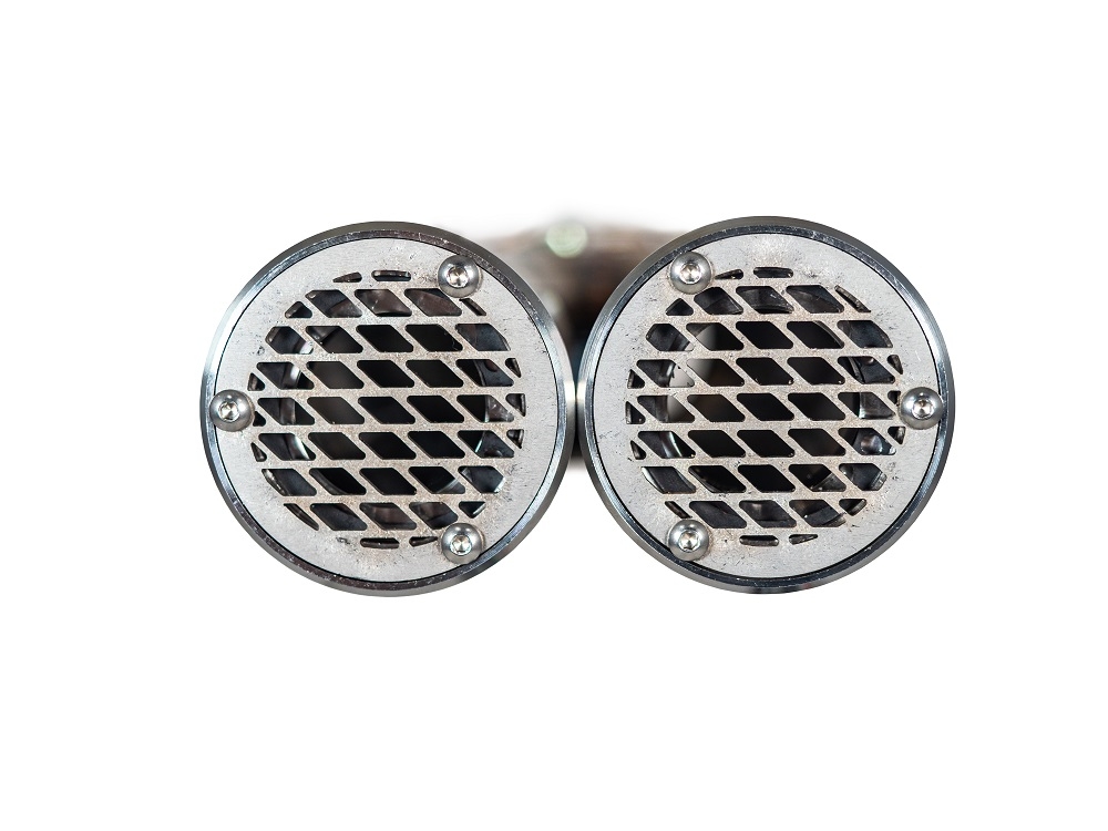 Exhaust compatible with Zontes Zx 310 2018-2020, F205, Homologated legal slip-on exhaust including removable db killer and link pipe