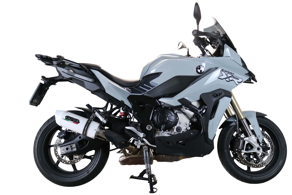 Esapament GPR compatibil cu Bmw S 1000 XR -M  2020 Evacuare slip-on omologata, inclusiv db killer detașabil și cot de legătură,Albus Evo4