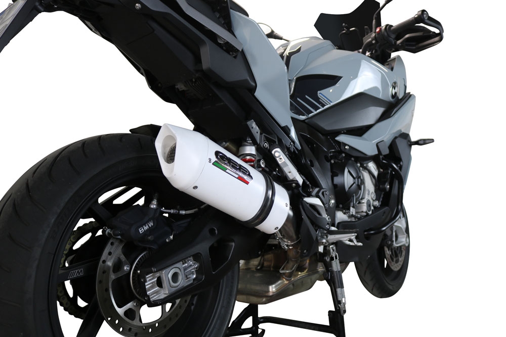 Esapament GPR compatibil cu Bmw S 1000 XR -M  2020 Evacuare slip-on omologata, inclusiv db killer detașabil și cot de legătură,Albus Evo4