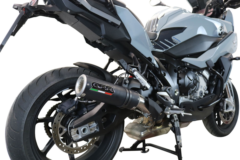 Esapament GPR compatibil cu Bmw S 1000 XR -M  2020 Evacuare slip-on de curse, inclusiv cot de legătură,M3 Black Titanium