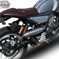 Esapament GPR compatibil cu F.B. Mondial Sport Classic 125 -Pagani 1948 2019  Sistem complet de evacuare Racing,Deeptone Inox