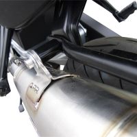 Esapament GPR compatibil cu Bmw F 800 Gt 2012 Evacuare slip-on omologata, inclusiv db killer detașabil și cot de legătură,Powercone Evo
